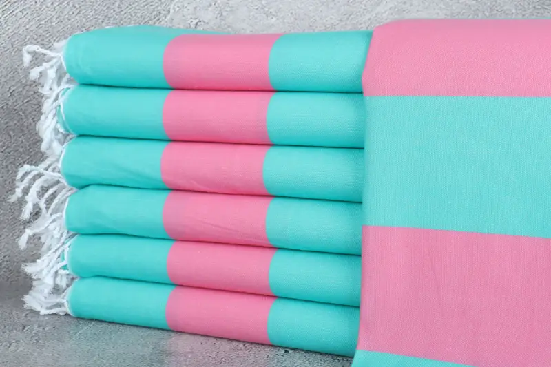 Bachelorette Party Gift, Monogram Turkish Bath Towel, Bachelor Gift, 70x40 Cotton Striped Towel, Bridal Shower Gift, Thin towel, Towel With Name - 1