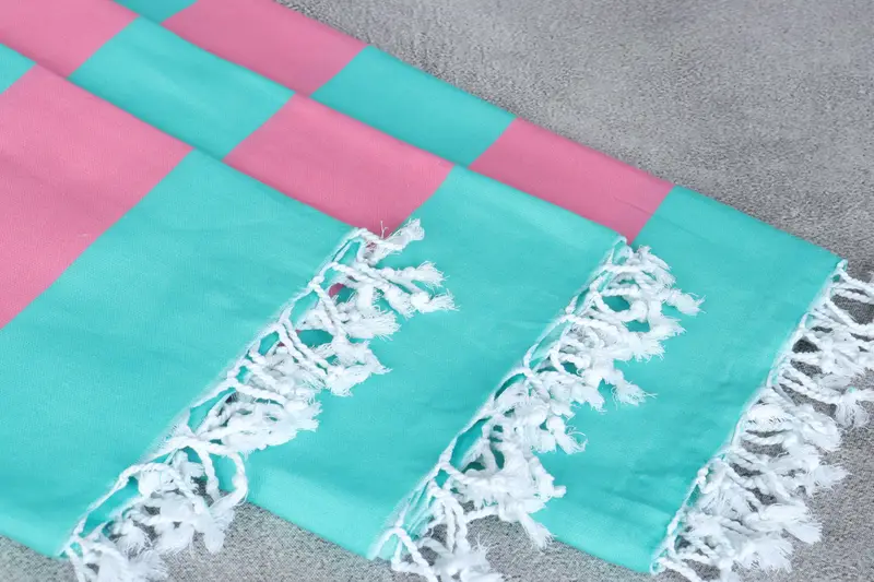 Bachelorette Party Gift, Monogram Turkish Bath Towel, Bachelor Gift, 70x40 Cotton Striped Towel, Bridal Shower Gift, Thin towel, Towel With Name - 5