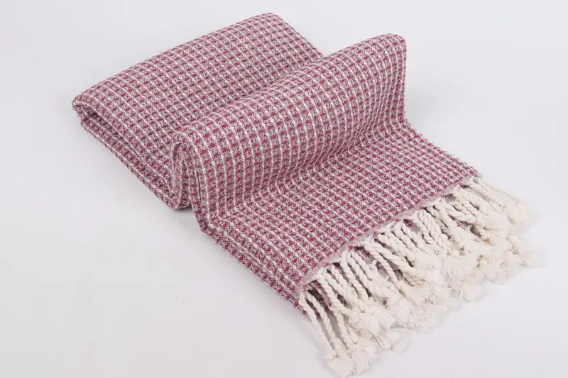 Peshtemal Towel, Towel With Name, Valentines Day Gift, Sand-free towel, Bachelorette Party Gift, Best Wedding Gift, 68x36 Cotton Waffle Towel - 6