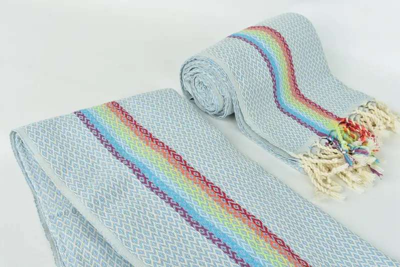 Gym Towel, Wedding Favors, Turkish Towel Beach, Beach Towel Gift, Bridesmaid Gifts Personalized, Custom Beach Towels, 70x40 Cotton Diamond Towel - 7