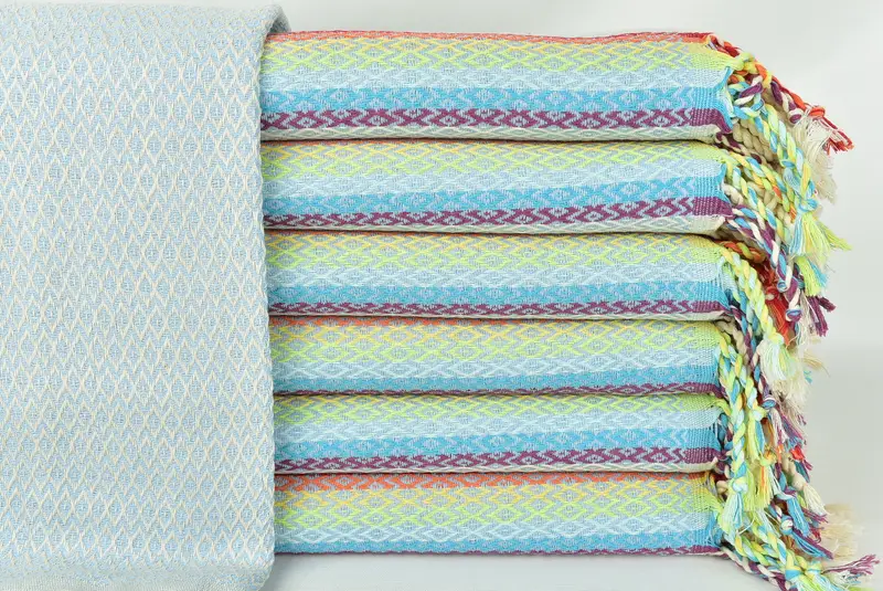 Gym Towel, Wedding Favors, Turkish Towel Beach, Beach Towel Gift, Bridesmaid Gifts Personalized, Custom Beach Towels, 70x40 Cotton Diamond Towel - 1