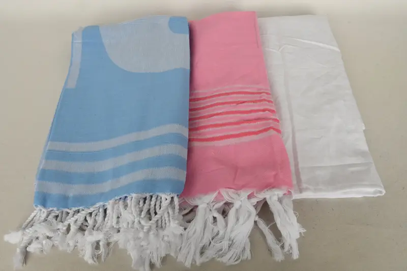 Turkish bath towel, Monogram Towels, 70x40 Cotton Set of 8 Towel, Bride Gift, Bridal Shower Favors, Beach Theme Wedding Gift, Turkish beach towel - 6