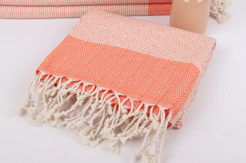 Personalized Turkish Towel, Turkish bath towel, Custom Wedding Gift, Custom Beach Towels, Pool Towels, 70x40 Cotton Diamond Towel, Valentines Gift - 5