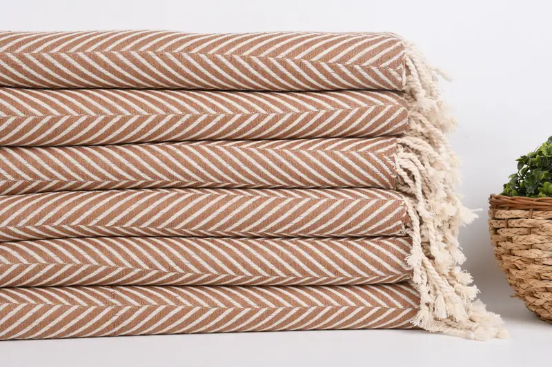 Travel Towel, Bachelor Gifts, Monogram Turkish Towel, Personalized Towel, Arizona Bachelorette Party Favors, Spa Gift, 70x40 Cotton Striped Towel - 2
