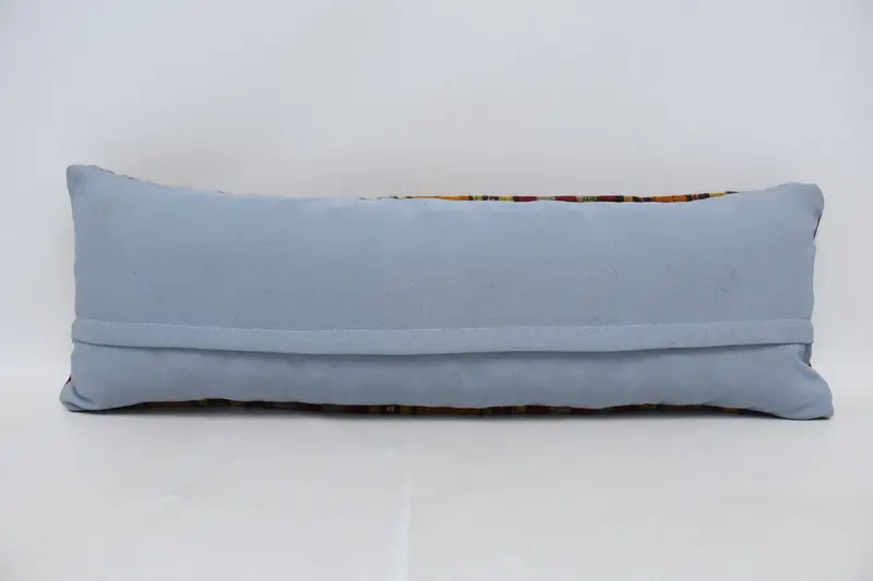 Antique Pillows, Sofa Pillow Sham, Vintage Pillow, Pillow Case, 12x36 Orange Pillow Case, Kilim Pillow Cover, Custom Cushion Case - 6