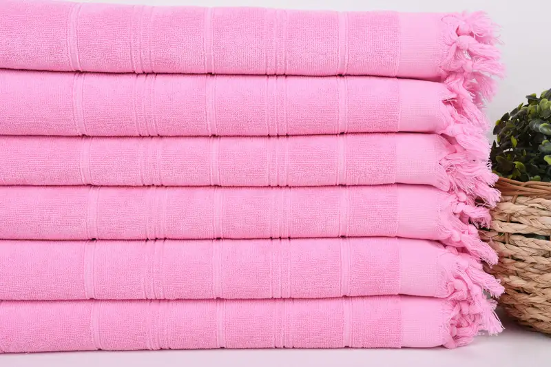 Wedding Favors, 40x18 Cotton Striped Terry Towel, Personalized Kitchen Towel, Handmade Gift, Summer Towel, Gift For The Home Decor, Wedding Gift - 3