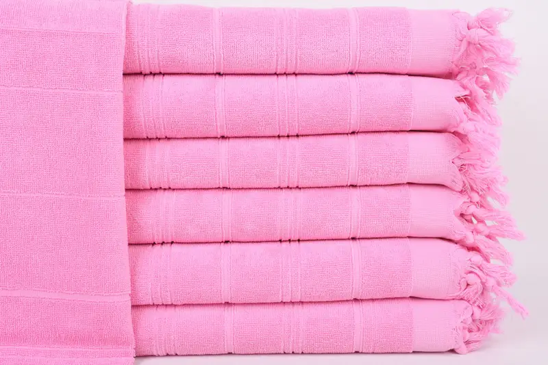 Wedding Favors, 40x18 Cotton Striped Terry Towel, Personalized Kitchen Towel, Handmade Gift, Summer Towel, Gift For The Home Decor, Wedding Gift - 1