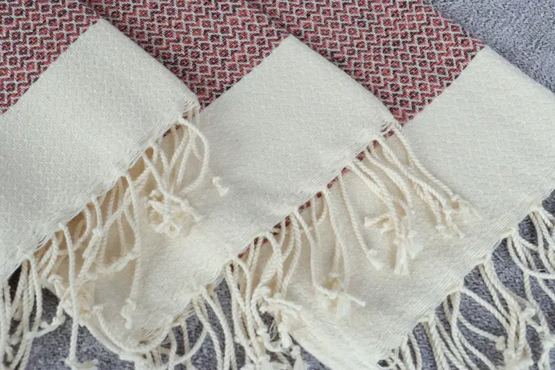 Custom Hand Towel, Small Bath Towels, Housewarming Gift, Handmade Gift, Personalized Dish Towel, Bridal Party Gifts, 40x20 Cotton Diamond Towel - 5