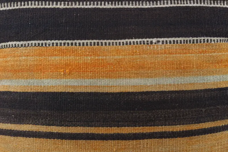 Kilim Pillow, Pillow Sham, Turkish Kilim Pillow, 28x28 Orange Cushion Cover, Anatolian Pillow Cover, Vintage Kilim Throw Pillow - 9