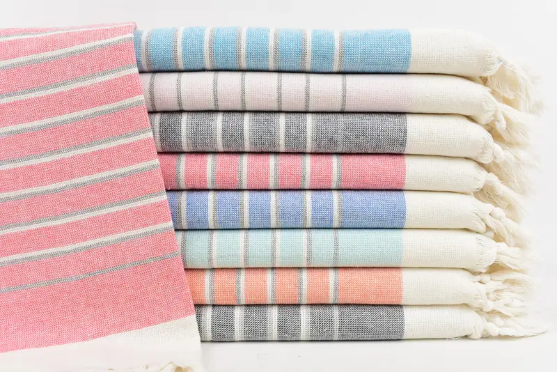 Monogram Hand Towel, Bachelorette Towel, Personalized Hand Towel, 36x18 Cotton Striped Terry Towel, Monogram Tea Towel, Monogrammed Hand Towel - 1