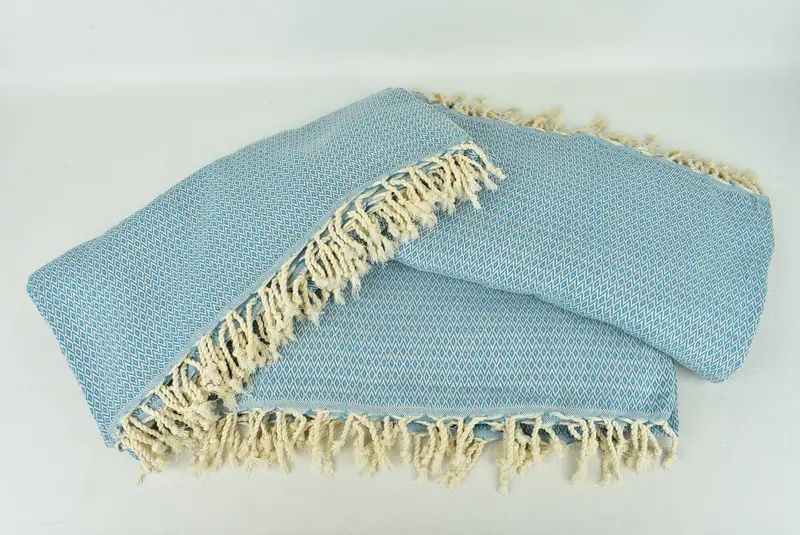 Regalos de soltera, mantel de Navidad, regalo de inauguración de la casa, favores de bodas, etiquetas de regalo de Navidad, toalla de diamante de algodón de 96x80, cama turca. - 6