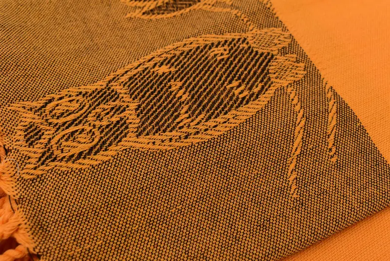 Sand-resistant Turkish towel for travel, Bachelor Gifts, 70x32 Cotton Owl Design Towel, Cotton towel, Kids Beach Towel, Organic towel, Grandma Gift - 2