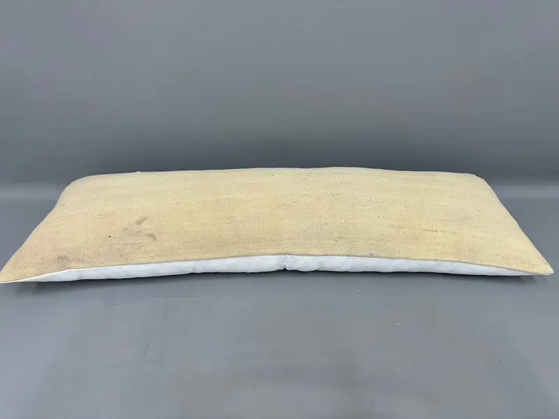 Throw Kilim Pillow, Antique Pillows, Designer Throw Cushion Case, Kilim Rug Pillow, 16x48 Beige Cushion Cover, Kilim Cushion Sham, Cushion Cover - 7