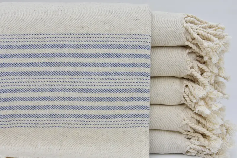 68x40 Linen Striped Towel, Spa Towel, Organic Turkish towel, Turkish towel, Housewarming Gift, Monogrammed Beach Towel, Bridesmaid Towel, Xmas Gifts - 3