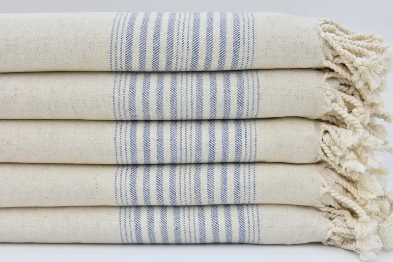 68x40 Linen Striped Towel, Spa Towel, Organic Turkish towel, Turkish towel, Housewarming Gift, Monogrammed Beach Towel, Bridesmaid Towel, Xmas Gifts - 1