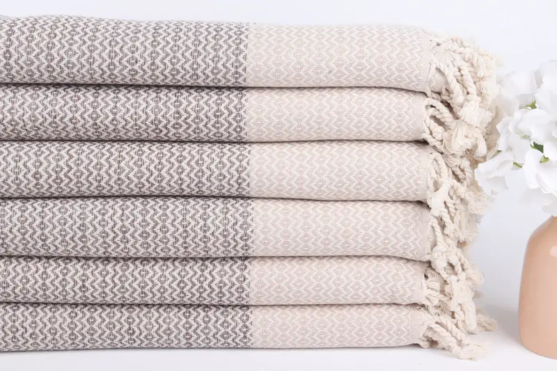 Gifts For Him, Handmade Gift, Bridal Shower Gift, 70x40 Cotton Diamond Towel, Valentines Day Gift For Him, Friends Beach Towel, Bulk Order Towel - 3
