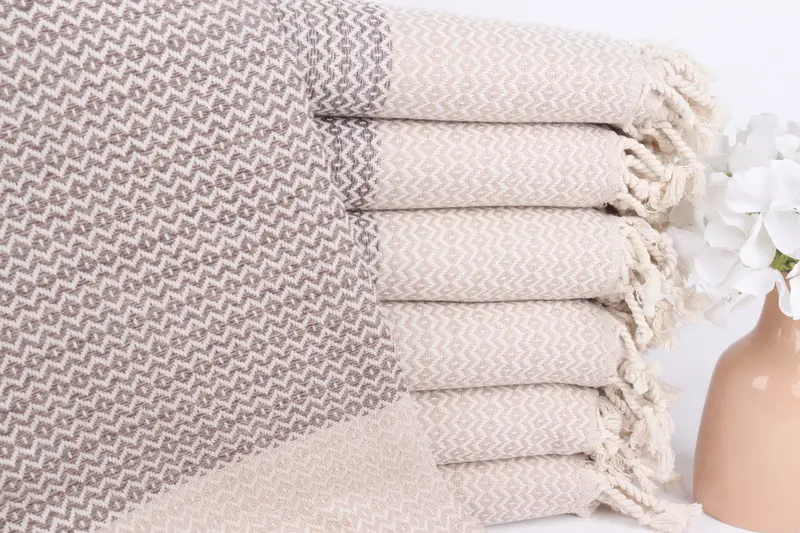 Gifts For Him, Handmade Gift, Bridal Shower Gift, 70x40 Cotton Diamond Towel, Valentines Day Gift For Him, Friends Beach Towel, Bulk Order Towel - 1