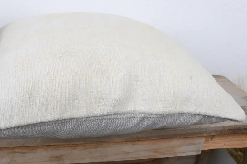 Cushion, 16x16 White Cushion Case, Ethnical Kilim Rug Pillow, Kilim Pillow Cover, Kilim Cushion Sham, Bohemian Cushion Pillow Sham - 6