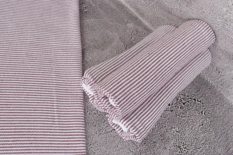 40x18 Cotton Striped Towel, Gifts For Him, Personalized Kitchen Towel, Best Friend Gift Ideas, Monogram Hand Towel, Xmas Gifts, Custom Hand Towel - 8