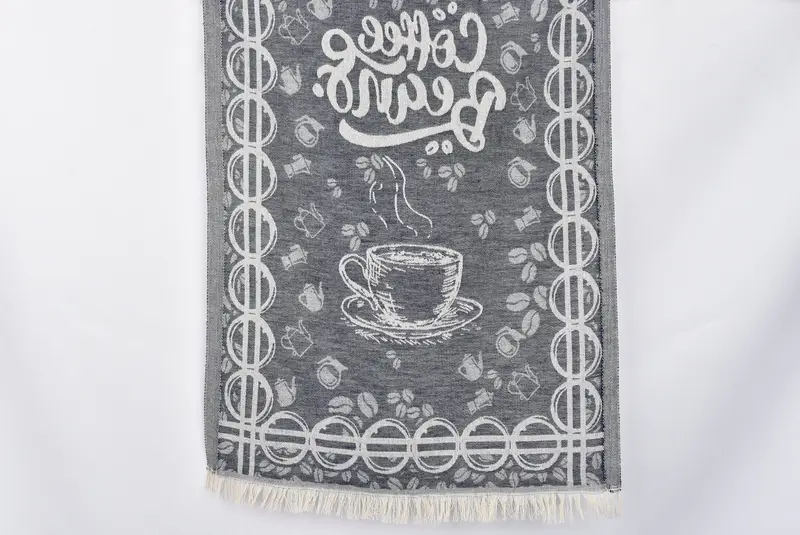 Nakış havlu, monogramlı el havlu, banyo havlu, 28x20 pamuklu kahve desenli havlu, adlı havlu, monogram el havlu, küçük havlu - 1