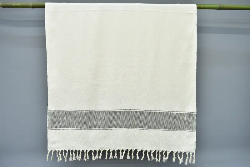 Luxury towel, 70x36 Cotton Herringbone Towel, Gift For The Home Decor, Wedding Towel, Large Turkish Towel, Bachelorette Party Gifts, Christmas Gift - 8