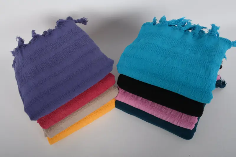 68x36 Cotton Stonewashed Striped Towel, Yoga Towel, Turkish hand towel, Turkish Bath Towel Set, Christmas Gift, Bachelorette Gifts, Custom Towel - 3