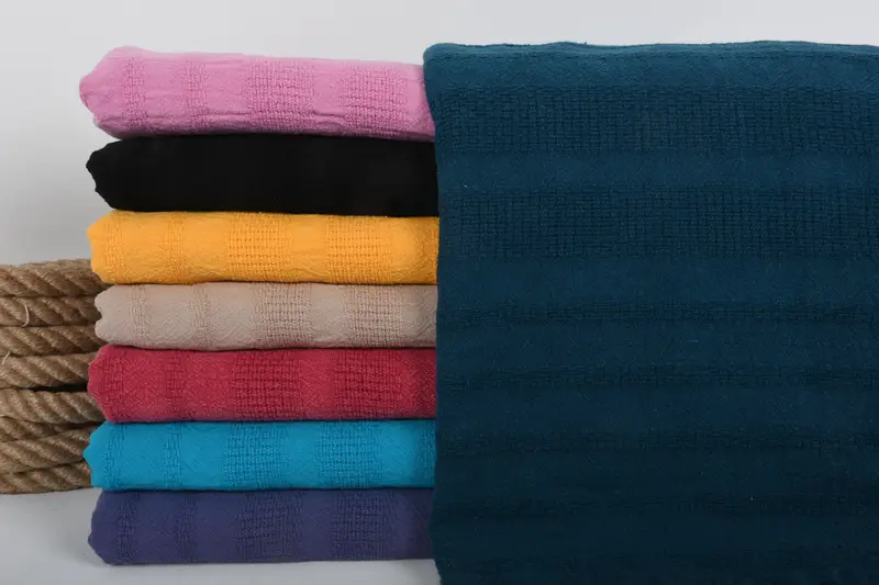 68x36 Cotton Stonewashed Striped Towel, Yoga Towel, Turkish hand towel, Turkish Bath Towel Set, Christmas Gift, Bachelorette Gifts, Custom Towel - 1