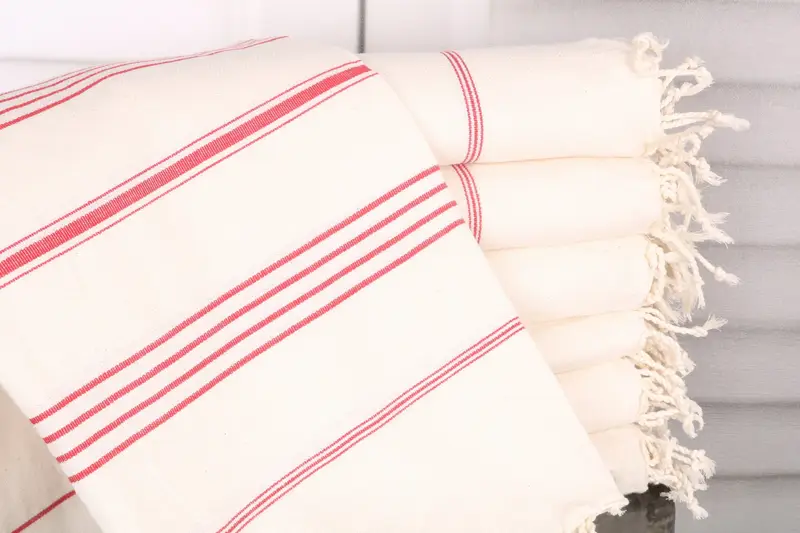 Travel towel, Spa Towel, Home Decor Gifts, Luxury towel, Bridal Party Gifts, Monogram Towels, Turkish bath towel for spa, 70x40 Linen Striped Towel - 1