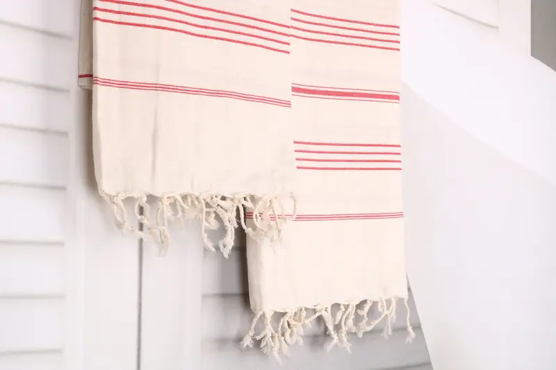 Travel towel, Spa Towel, Home Decor Gifts, Luxury towel, Bridal Party Gifts, Monogram Towels, Turkish bath towel for spa, 70x40 Linen Striped Towel - 8