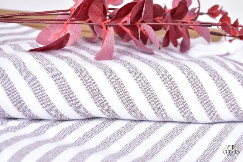 Turkish Towel Beach, 70x36 Cotton Terry Striped Towel, Christmas Gift, Quick-dry towel, Monogram Beach Towel, Best Friend Wedding Gift, Pool Towels - 6