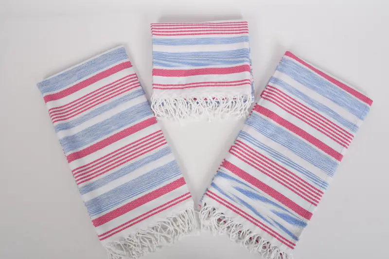 Bridal Gifts, Luxury Beach Towel, Bachelorette Party Gifts, Turkish Towel Bulk, Embroidered Towel, Housewarming Gift, 70x40 Cotton Striped Towel - 6