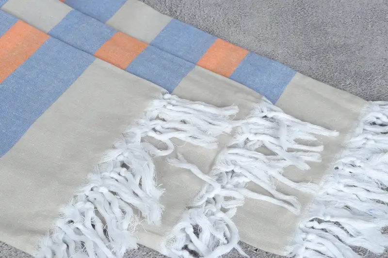 Valentines Day Gift For Him, Summer Towel, Lightweight Turkish towel, 70x36 Cotton Striped Towel, Personalized Bridesmaid Gift, Bridal Shower Favors - 5
