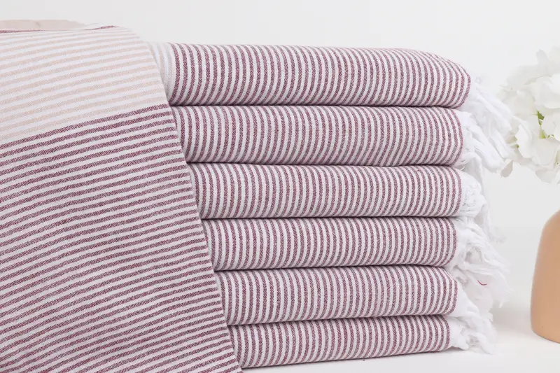 Towel With Name, 68x40 Cotton Striped Towel, Bridal Shower Favor, Quick-Dry Beach Towel, Organic Turkish towel, Turkish Towel USA, Organic Towel - 1