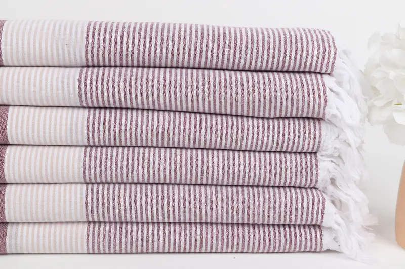 Towel With Name, 68x40 Cotton Striped Towel, Bridal Shower Favor, Quick-Dry Beach Towel, Organic Turkish towel, Turkish Towel USA, Organic Towel - 3