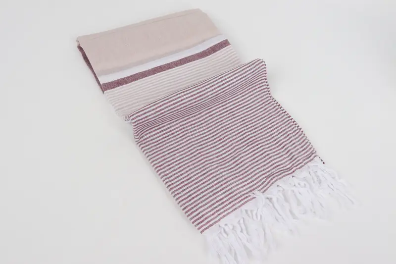 Towel With Name, 68x40 Cotton Striped Towel, Bridal Shower Favor, Quick-Dry Beach Towel, Organic Turkish towel, Turkish Towel USA, Organic Towel - 6