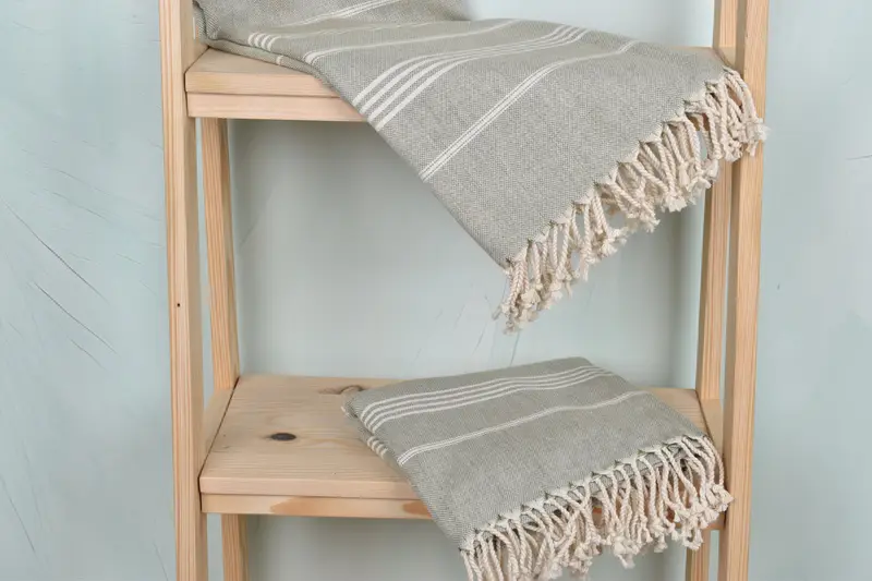 Best Wedding Gift, Housewarming Gift, Merry Christmas Gifts, Turkish bath towel, Custom Bath Towel, Turkish Towel USA, 68x40 Cotton Striped Towel - 5