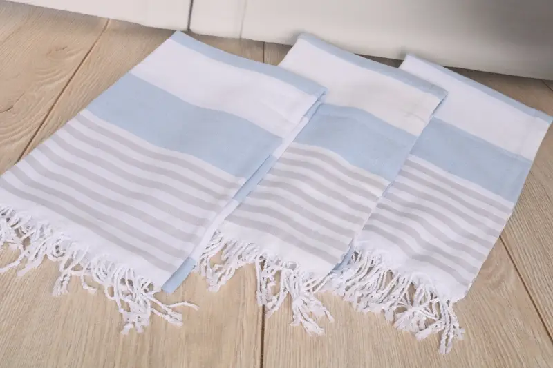 Bachelor Gift, Lightweight Turkish towel, Luxury towel, 70x40 Cotton Striped Towel, Custom Turkish Towel, Handwoven Turkish bath towel, Cotton towel - 6