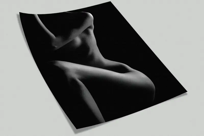 Sexy Girl Wall Paper, Bedroom Wall Art, Modern Wall Paper, Bright Wall Paper, Wall Paper Peel and Stick, Nude Woman Wall Painting, Mature - 9