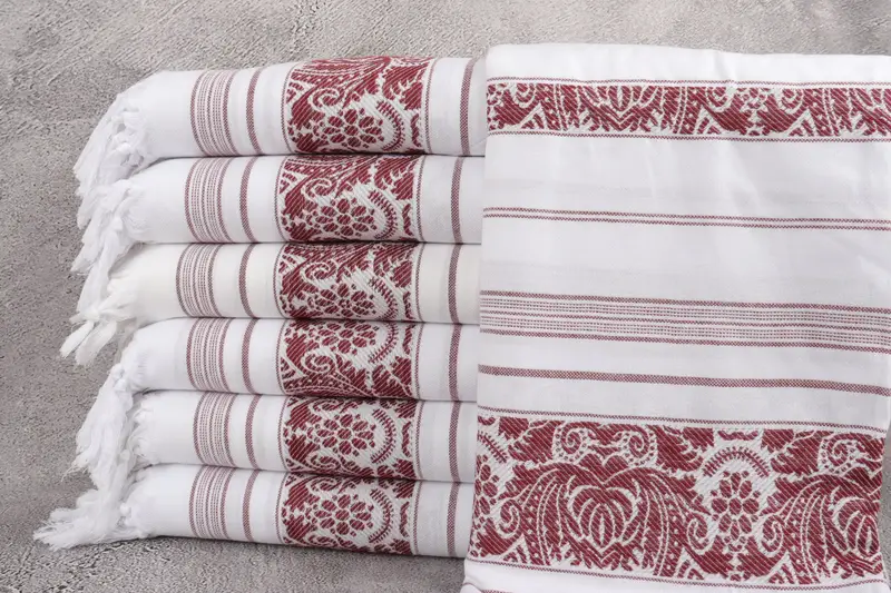 Hammam towel, 68x40 Cotton Scorpion Design Towel, Bridal Shower Favor, Mexico Bachelorette Party Gifts, Monogram Turkish Towel, Embroidered Towel - 2