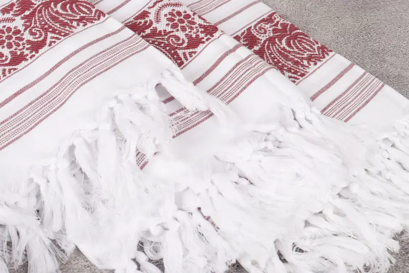 Hammam towel, 68x40 Cotton Scorpion Design Towel, Bridal Shower Favor, Mexico Bachelorette Party Gifts, Monogram Turkish Towel, Embroidered Towel - 6
