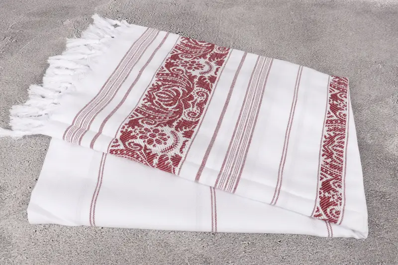 Hammam towel, 68x40 Cotton Scorpion Design Towel, Bridal Shower Favor, Mexico Bachelorette Party Gifts, Monogram Turkish Towel, Embroidered Towel - 7
