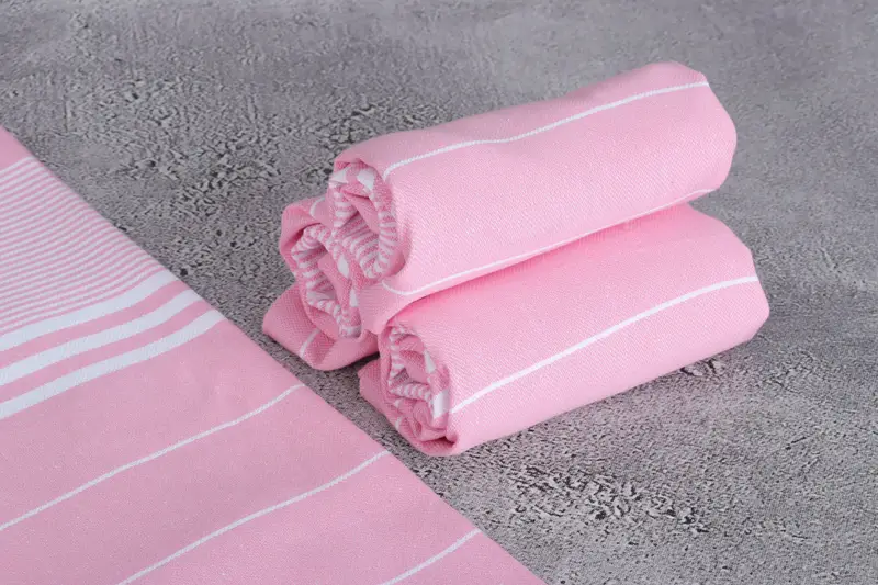 Wedding Gift, Valentines Day Gift For Him, Small Bath Towels, Monogrammed Hand Towel, Bachelorette Party Items, 40x24 Cotton Striped Towel - 8