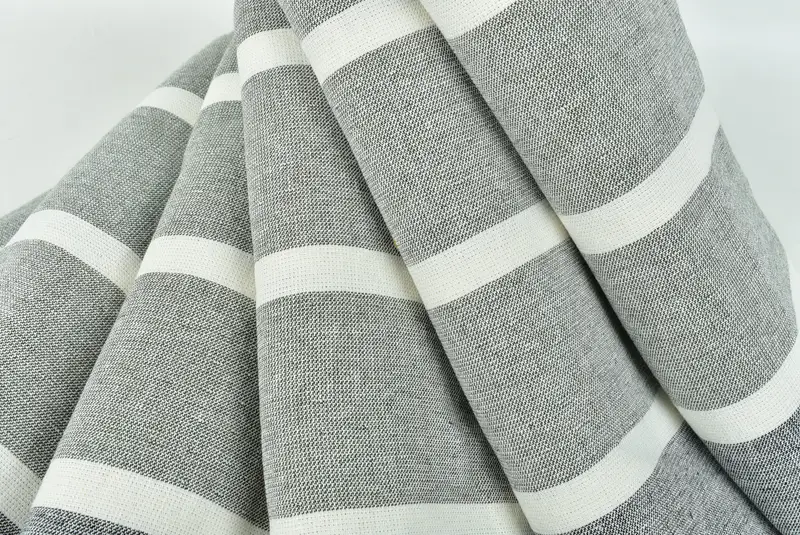 Organic towel, 64x40 Cotton Striped Towel, Best Friend Wedding Gift, Holiday Towel, Wedding Gift, Wedding Gifts Towel, Wedding Day Gift For Bride - 5