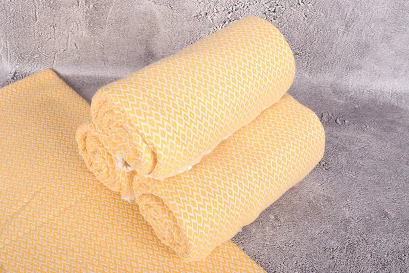Bachelorette Party Gifts, Bridal Shower Favors, Spa Towel, Peshtemal Towel USA, Bridal Shower Gifts, 70x40 Cotton Diamond Towel, Luxury towel - 7