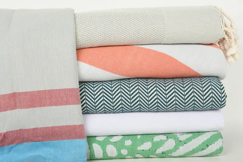 Large Beach Towel Personalized, Housewarming Gift, Bachelorette Party Favors, Gift For Best Friend, 88x82 Cotton Set of 6 Towel, Personalized Gifts - 1