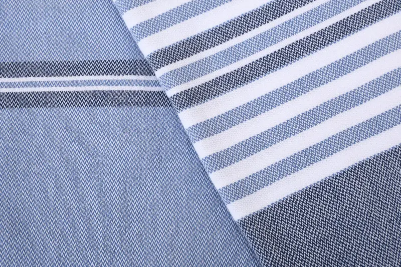 68x40 Cotton Striped Towel, Embroidered Towel, Custom Turkish Towel, Gift For The Home Decor, Handmade Gift, Valentines Day Gift Idea, Travel towel - 5