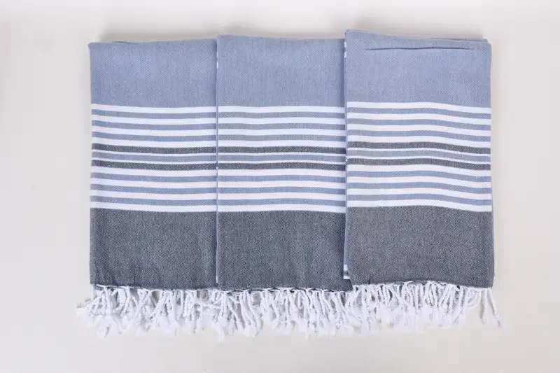 68x40 Cotton Striped Towel, Embroidered Towel, Custom Turkish Towel, Gift For The Home Decor, Handmade Gift, Valentines Day Gift Idea, Travel towel - 7