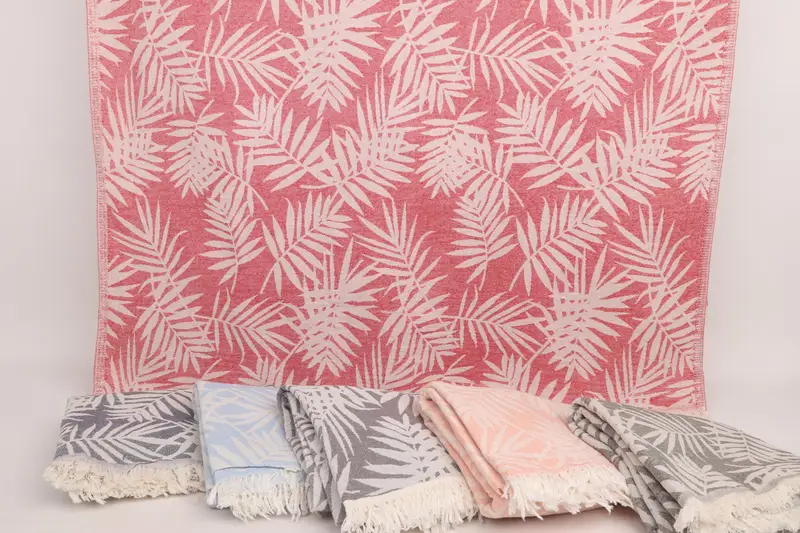Custom Name Towel, 64x40 Cotton Floral Patterned Towel, Home Decor Towel, Custom Beach Towel, Turkish hand towel, Beach Towel Bulk, Organic towel - 8