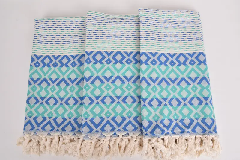 Organic Cotton Towel, Gift For Him, Family Gift, Gym Towel, Valentines Day Gift For Her, Peshtemal Towel, 70x40 Cotton Diamond Towel, Fouta towel - 7