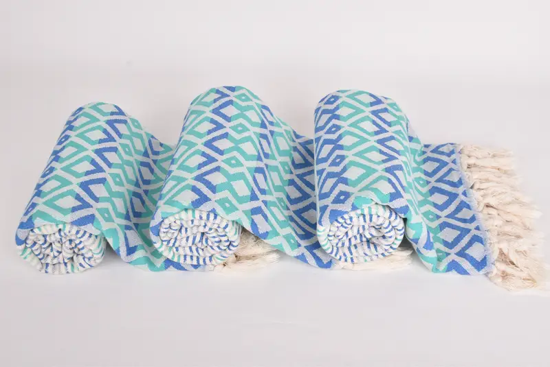 Organic Cotton Towel, Gift For Him, Family Gift, Gym Towel, Valentines Day Gift For Her, Peshtemal Towel, 70x40 Cotton Diamond Towel, Fouta towel - 8